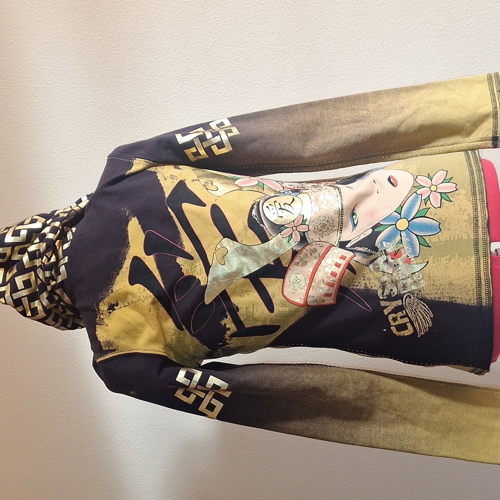 Crystal Rock Women's Multicolor Hooded Jacket Size XS - Picture 5 of 14